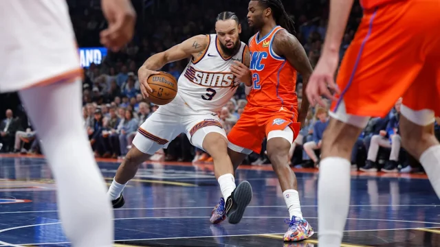 Full injury report for Monday's Suns vs. Thunder matchup