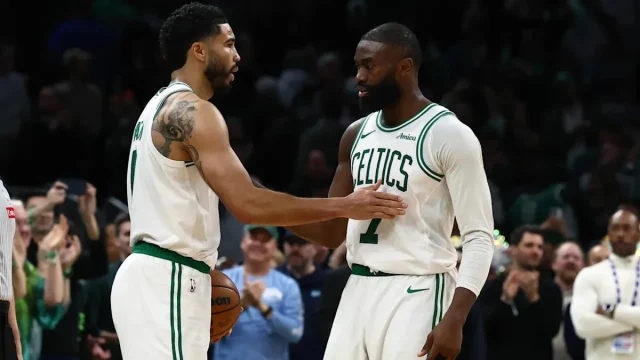 Jaylen Brown reveals there is a bit of conflict with former co-star Jayson Tatum