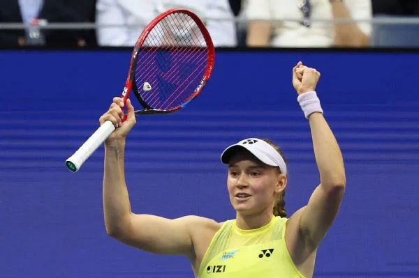 Elena Rybakina won the US Open title on Saturday over two-time defending champion Aryna Sabalenka.
