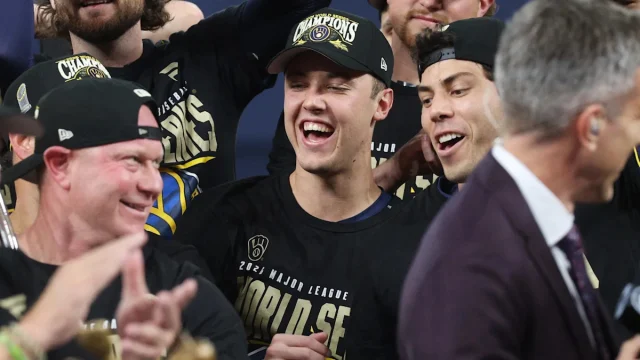 The Miz takes Brewers to promised land: World Series champion, Cy Young in-waiting