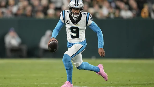 Panthers QB Bryce Young addresses knee injury after Week 8 loss to Packers
