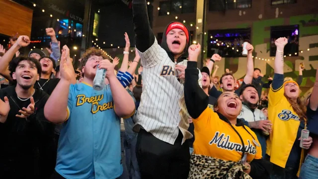 Brewers rally tickets sell out fast as resale prices rise to $130 or more