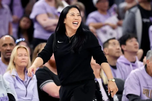 For Valkyries coach Natalie Nakase, WNBA Finals don’t need to bring her joy, just winning