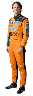 Oscar Piastri · official driver portrait