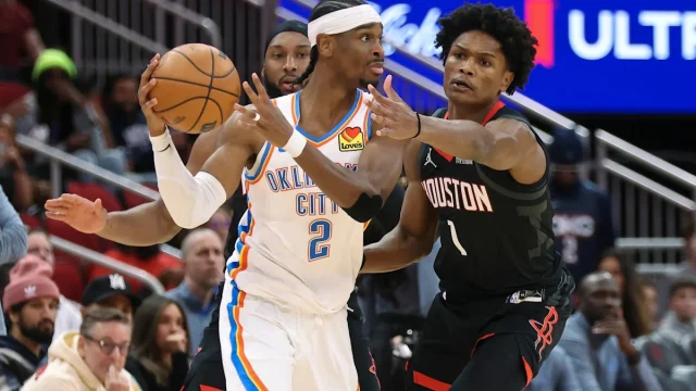 Thunder vs Rockets live updates: SGA, OKC visit Kevin Durant, Houston