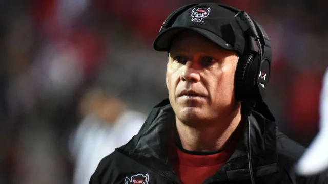Doeren out at NC State after 3-4 start in 14th season