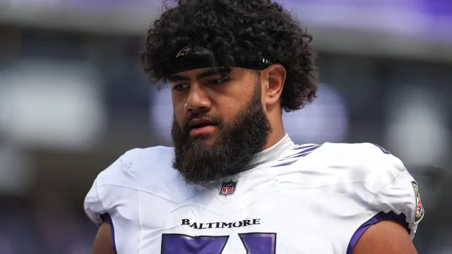 Ravens lose another key offensive lineman as Vega Ioane suffers MCL sprain