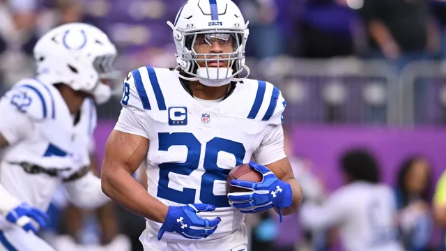 Jonathan Taylor's wife sounds off on Colts trades: 'Is literally anyone safe on this team?'