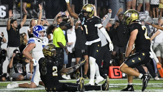BYU's Sitake disputes roughing the kicker call in 2OT, but UCF 'bested us'