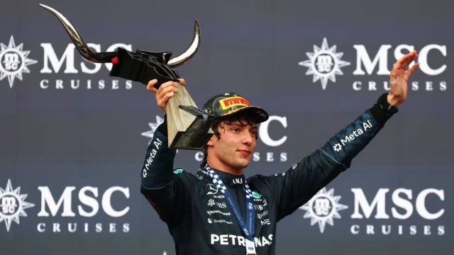 United States Grand Prix results: Kimi Antonelli on brink of world title after win in Austin - as it happened