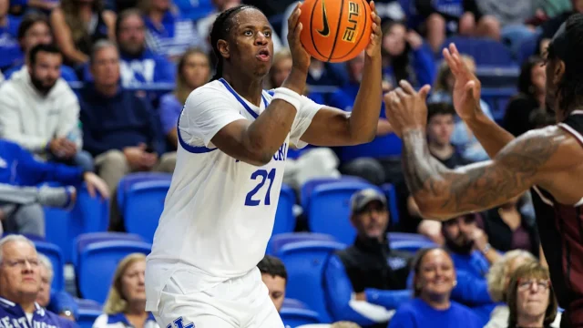 What channel is Kentucky basketball exhibition vs. UCF on today?
