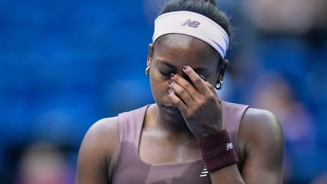 Coco Gauff felt like she was going to ‘pass out’ during shock defeat at China Open