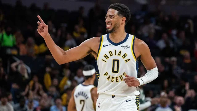 Tyrese Haliburton quickly walks back Dr. J comment about self-lob dunk
