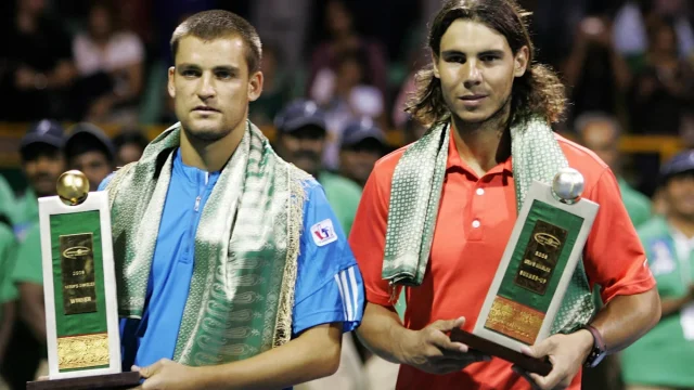 He is the player who inflicted the heaviest defeat of Rafael Nadal’s entire career beating him 6-0, 6-1