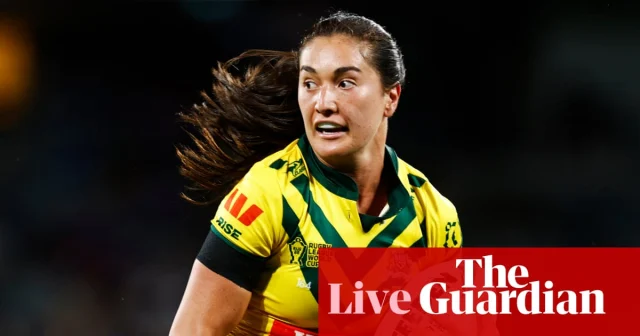 Australia v England: women’s Rugby League World Cup – live