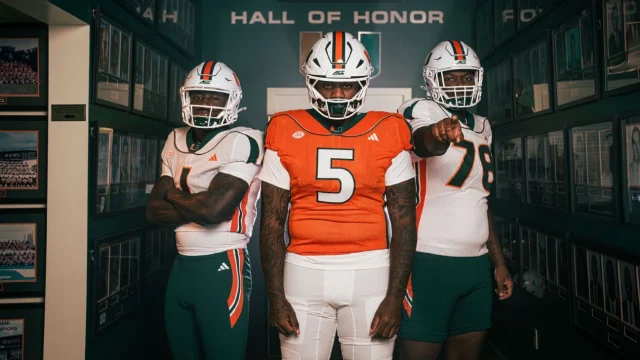 Miami's 2001 throwback look headlines best uniforms of college football Week 8