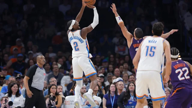 Player grades: Thunder move on with NBA life in 125-114 win over Suns