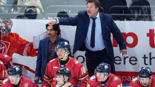 Opening Night: Colored smoke, mascots, fights, goals and a feel-good Rivermen win