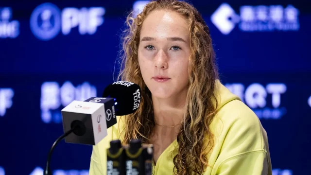 Mirra Andreeva gives her thoughts on playing Qinwen Zheng in front of her home crowd in the China Open final