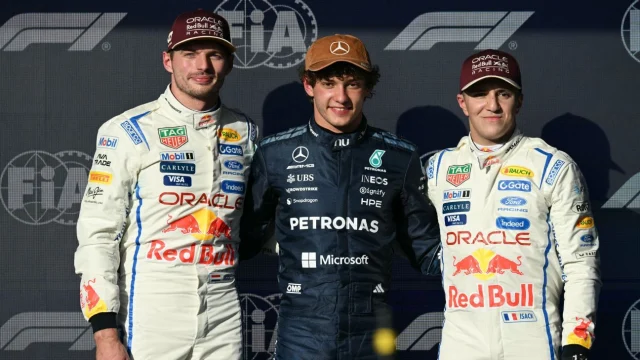 Antonelli takes U.S. GP pole, nears title win