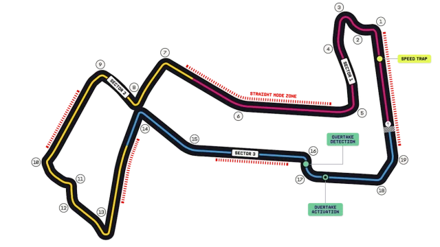 Marina Bay Street Circuit · official circuit map