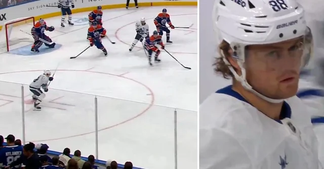 William Nylander i Toronto under matchen mot Edmonton