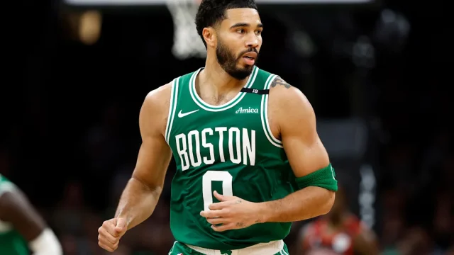 Jayson Tatum lifts Celtics past Nets with OT buzzer-beater after brutal Mikel Brown blunder