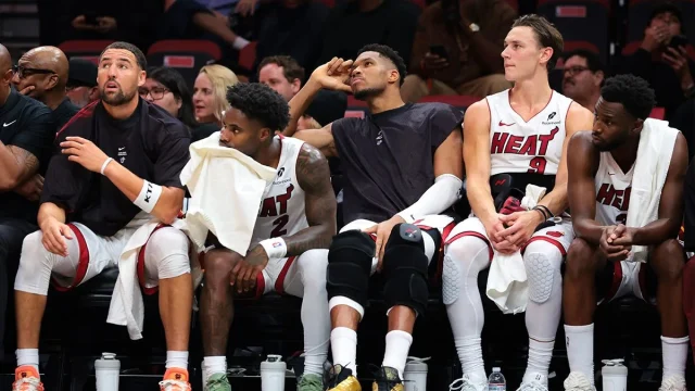Erik Spoelstra finds silver lining from 0-3 start that’s bringing Davion Mitchell, Heat a lot of ‘pain’