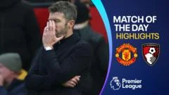 Pressure intensifies on Carrick as Man Utd lose to Bournemouth