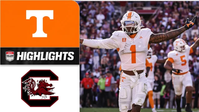 Tennessee Volunteers vs. South Carolina Gamecocks: Full Highlights