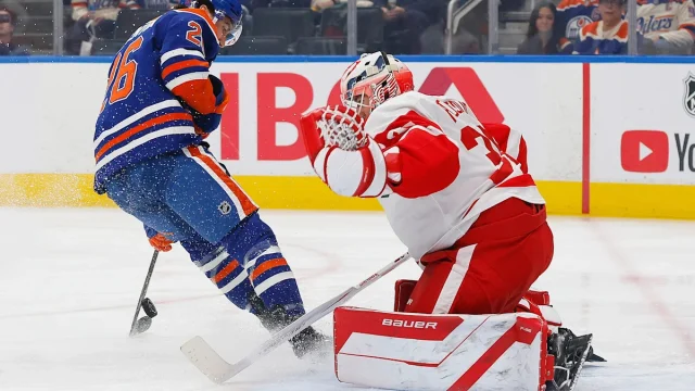 Red Wings contain Oilers stars as Michal Postava shines in shootout