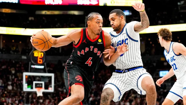 Raptors’ Scottie Barnes sets new career high in loss to Magic