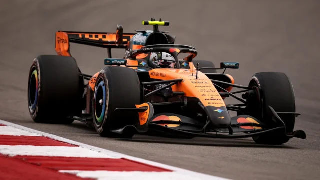 Norris Ranks McLaren in Pecking Order as He Enjoys Battle With Leclerc-Verstappen