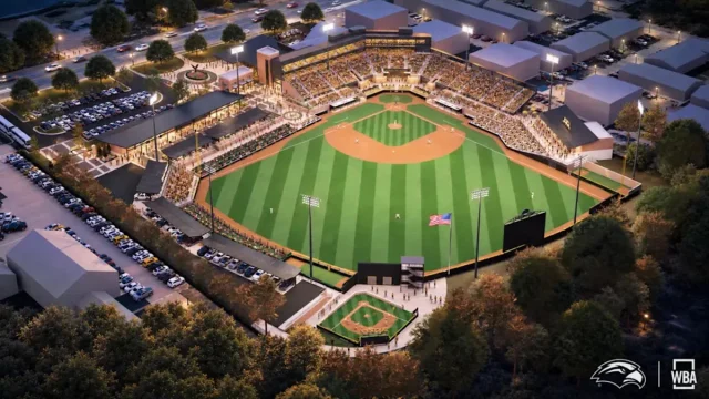 Southern Miss baseball announces Pete Taylor Park renovations. See new renderings