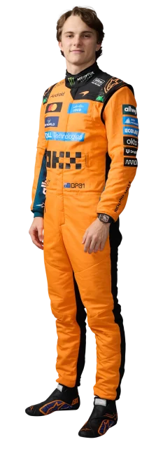 Oscar Piastri · official driver portrait