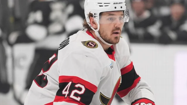 Senators F Hodgson suspended two games for hit on Kings D Clarke