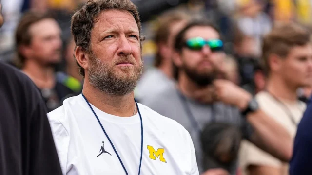 ‘What a disgusting disgusting offense’: Dave Portnoy tells Michigan coach to ‘go get a plane ticket to the moon’ after loss