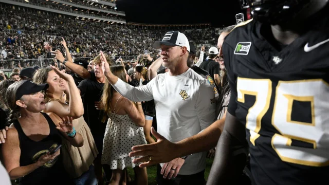UCF's Frost: 'Don't think we'll have a letdown' after double-OT win vs. BYU