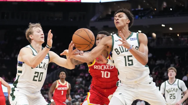 Little help for Tyler Herro as Bucks smoked by Rockets