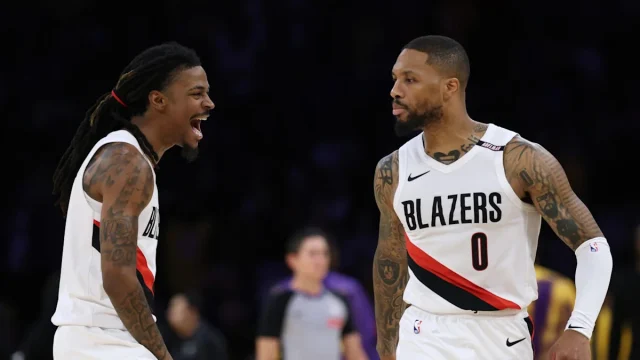 Dame Time came to Los Angeles as Trail Blazers hand Lakers first loss of season