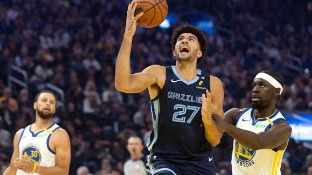 Grizzlies' Cameron Boozer praised after first career double-double