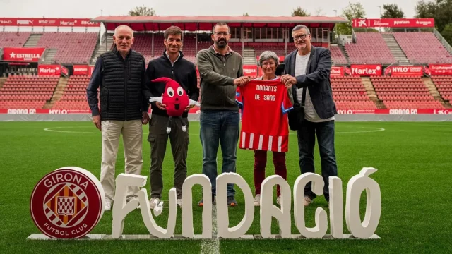 Collaboration agreement with the Blood Donors Association of Girona