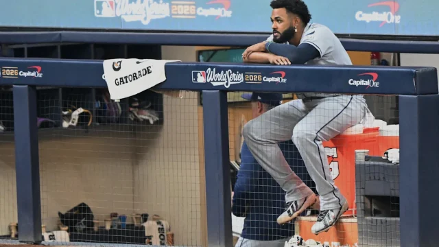 Why the Rays loved Junior Caminero's World Series dugout outburst