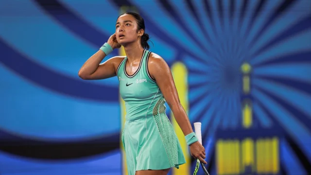 Alex Eala is out of the Ningbo Open after suffering a straight sets loss to world No. 13 Diana Shnaider in the round of 16 on Thursday.