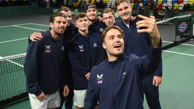 Great Britain’s full team for the 2026 Davis Cup Finals and how it compares to 2023