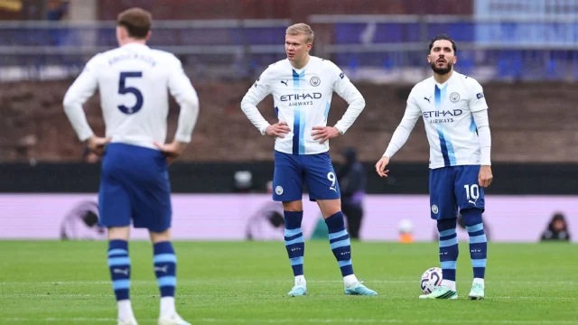 Man City lose 100% PL record with defeat at Villa