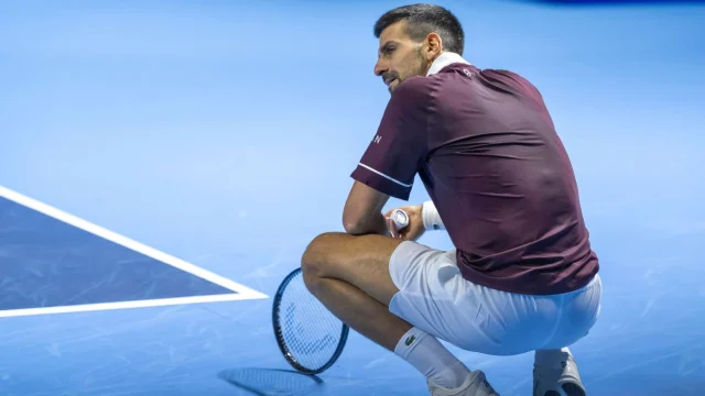 Novak Djokovic loses to Jan-Lennard Struff at Swiss Indoors