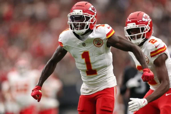 Worthy has become the focal point of the Chiefs' passing game due to injuries to Rashee Rice and Tyquan Thornton.