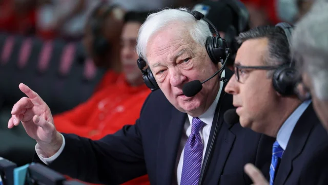 Broadcaster Raftery may hold the 'onions' for hoops opener honoring pope