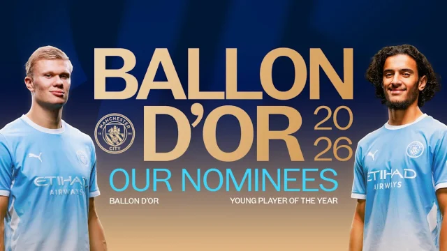 Haaland and Bouaddi in running for 2026 men's Ballon d’Or awards